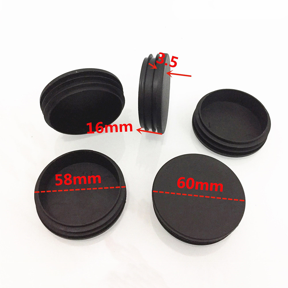 10pcs 60Mm Plastic Tube End Ca - Furniture Hardware ulasan dan harga