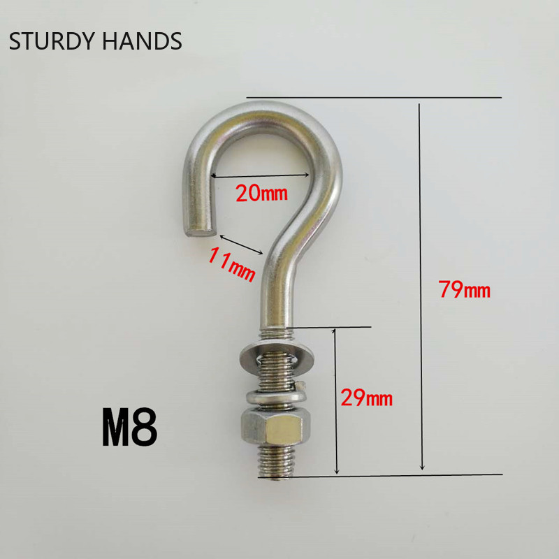 2pcs Stainless Steel Hanging H - Furniture And Hardware Supplies ulasan dan harga