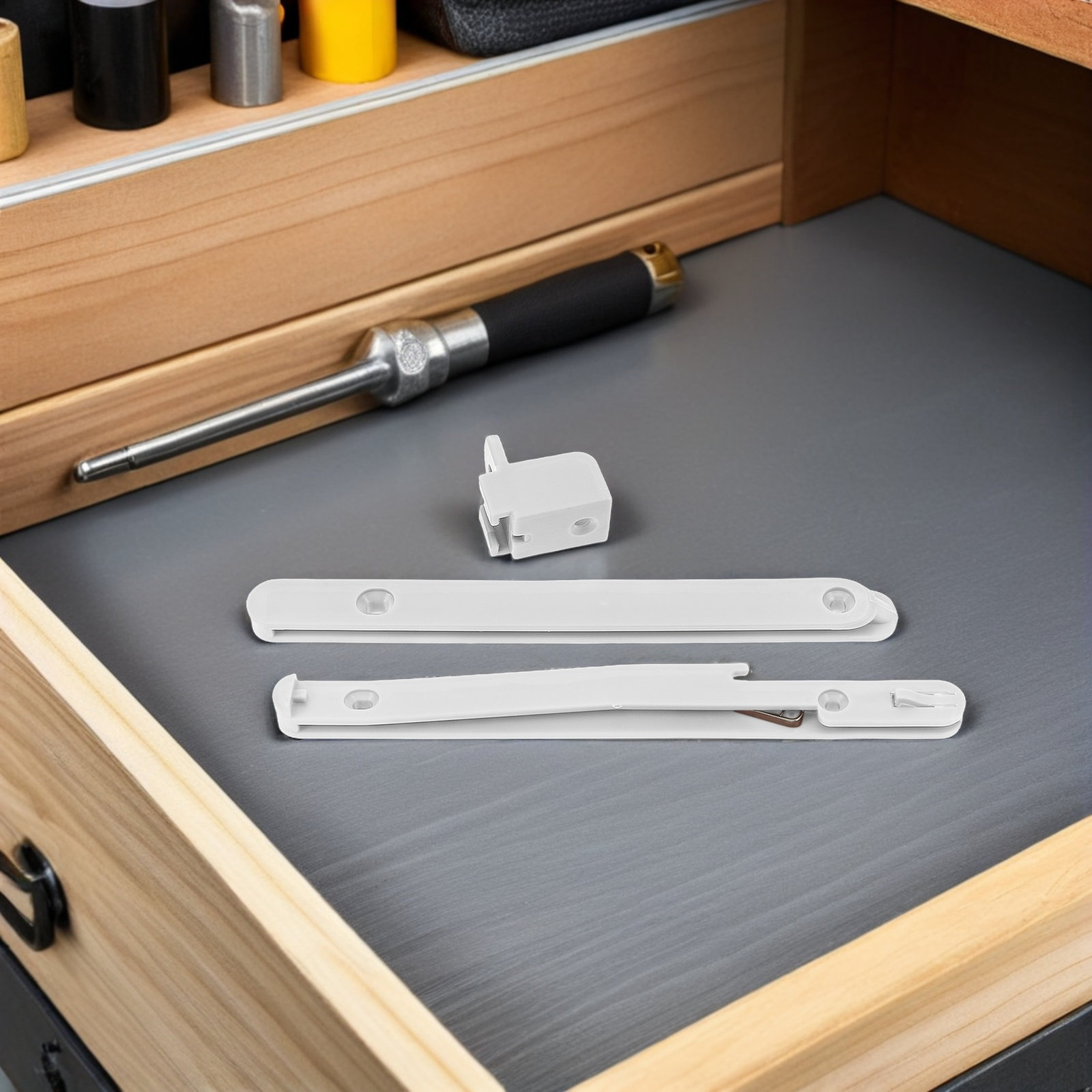2 set Baby Crib Rail Connector - Furniture Hardware ulasan dan harga