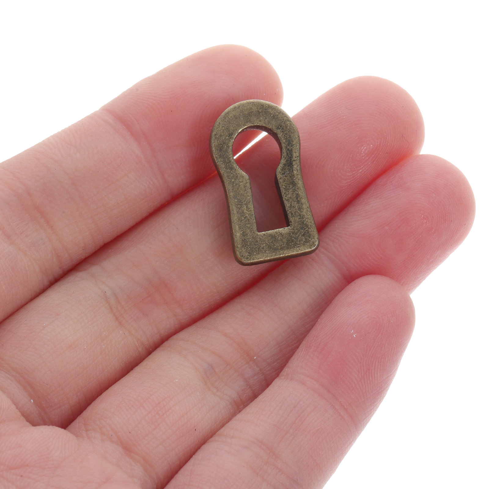 12Pcs Oval Zinc Alloy Keyhole  - Furniture Hardware Supplies ulasan dan harga