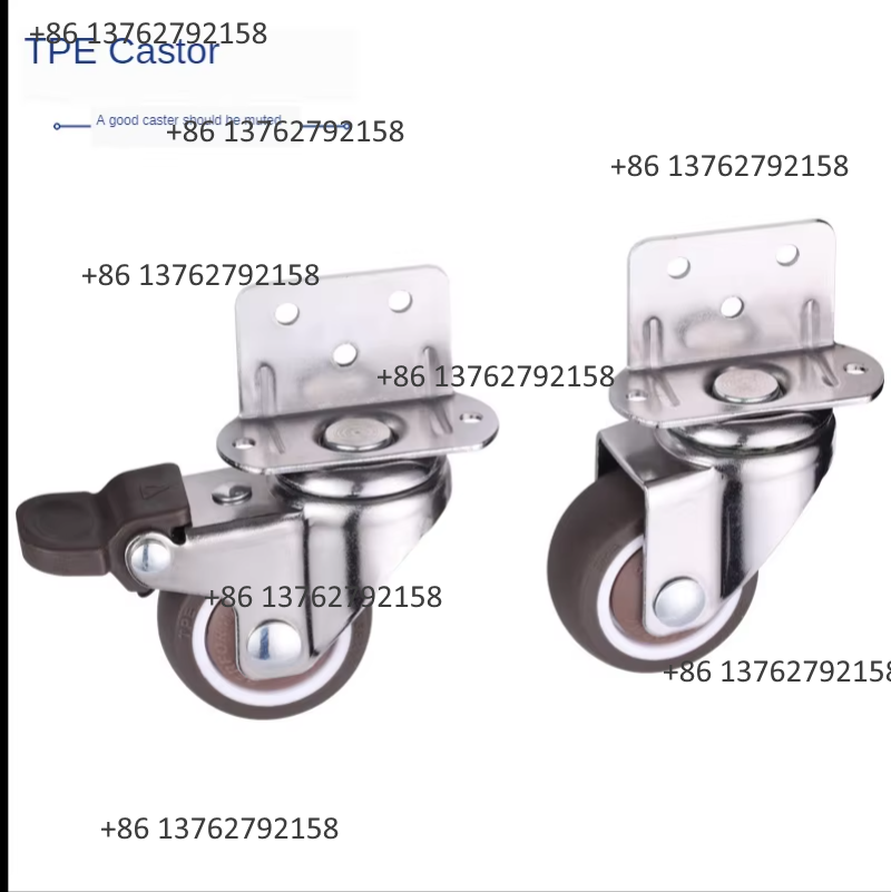 4Pcs Soft Rubber Quiet Swivel  - Furniture Hardware ulasan dan harga