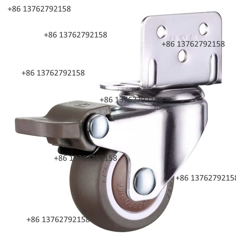 4Pcs Soft Rubber Quiet Swivel  - Furniture Hardware ulasan dan harga