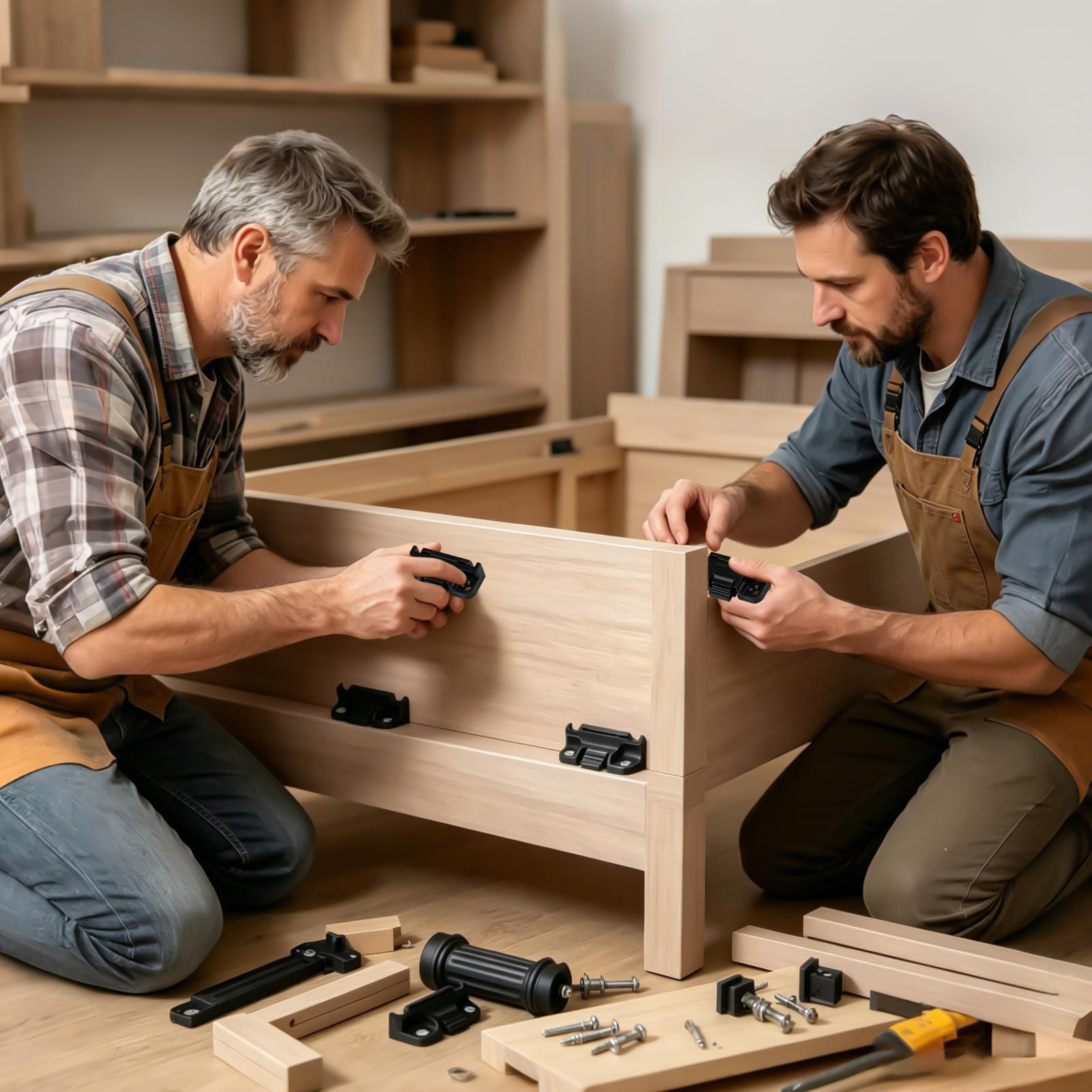 Wall Panel Connection Bracket  - Furniture Joining Hardware ulasan dan harga