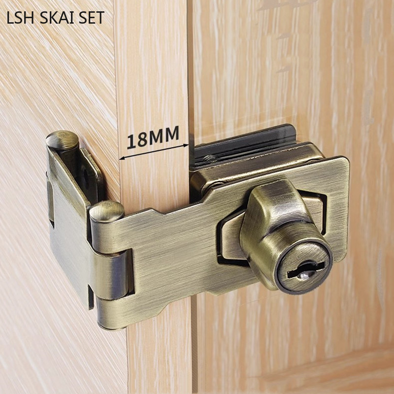 No-punch Glass Door Lock Store - Furniture And Hardware Store ulasan dan harga