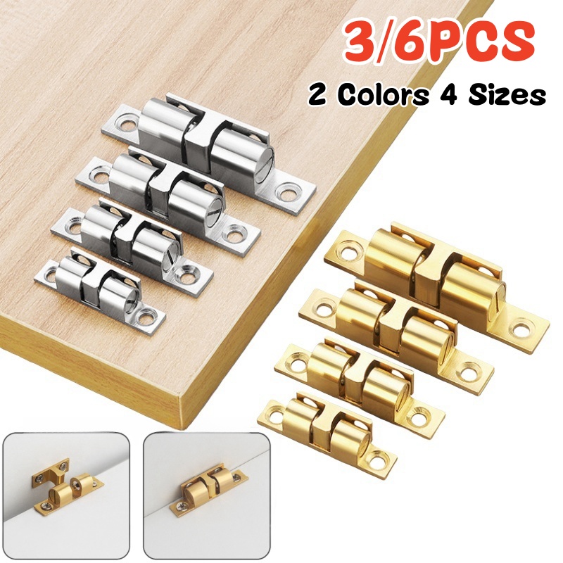3/6pcs Cabinet Closet Door Bal - Furniture Hardware Supplies ulasan dan harga
