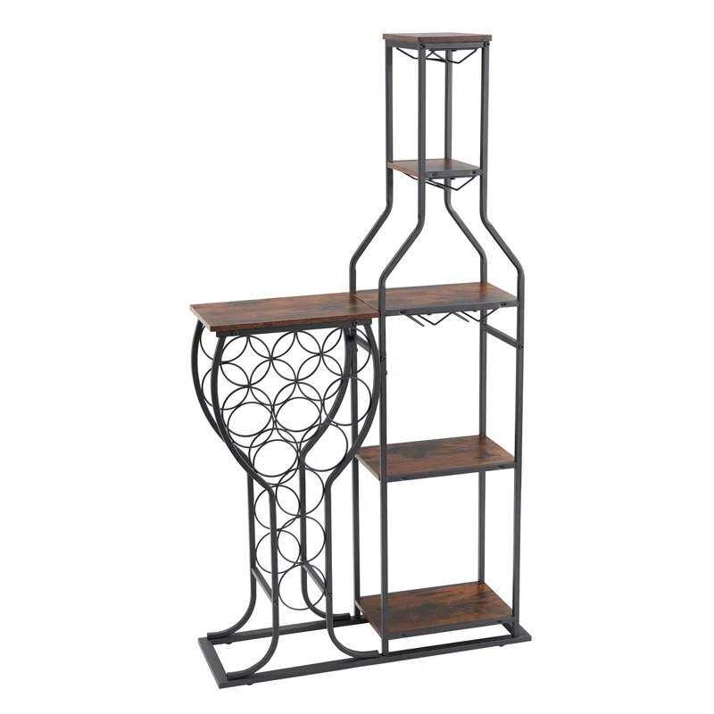 Z@*European-style Iron Wine Ra - Z. A. Furniture ulasan dan harga
