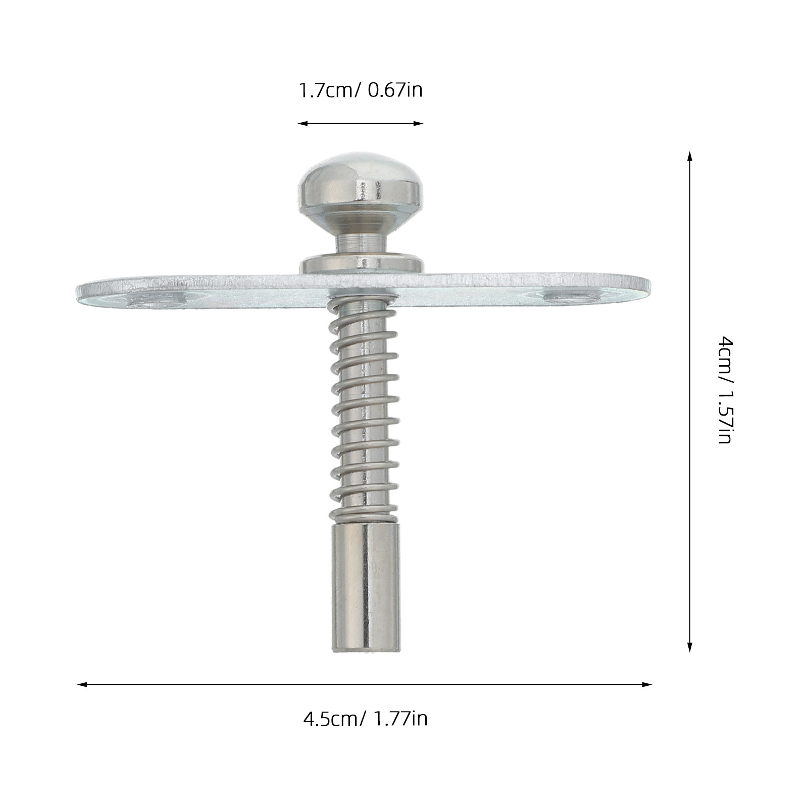 5Pcs Stainless Steel Crib Spri - Furniture Hardware ulasan dan harga