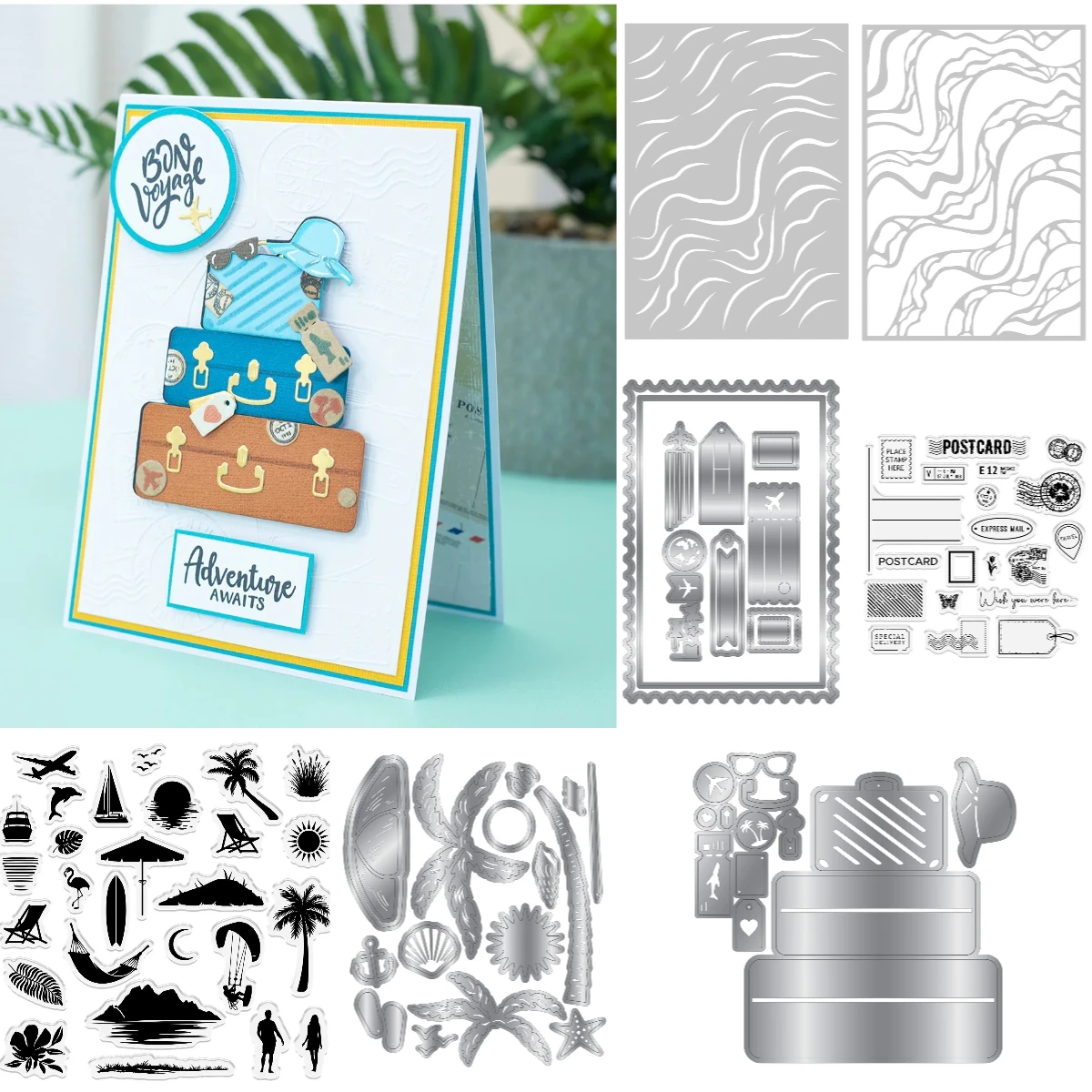 Island Paradise Scene Stamp Se - Furniture Paradise & Hardware Ghaziabad Photos ulasan dan harga