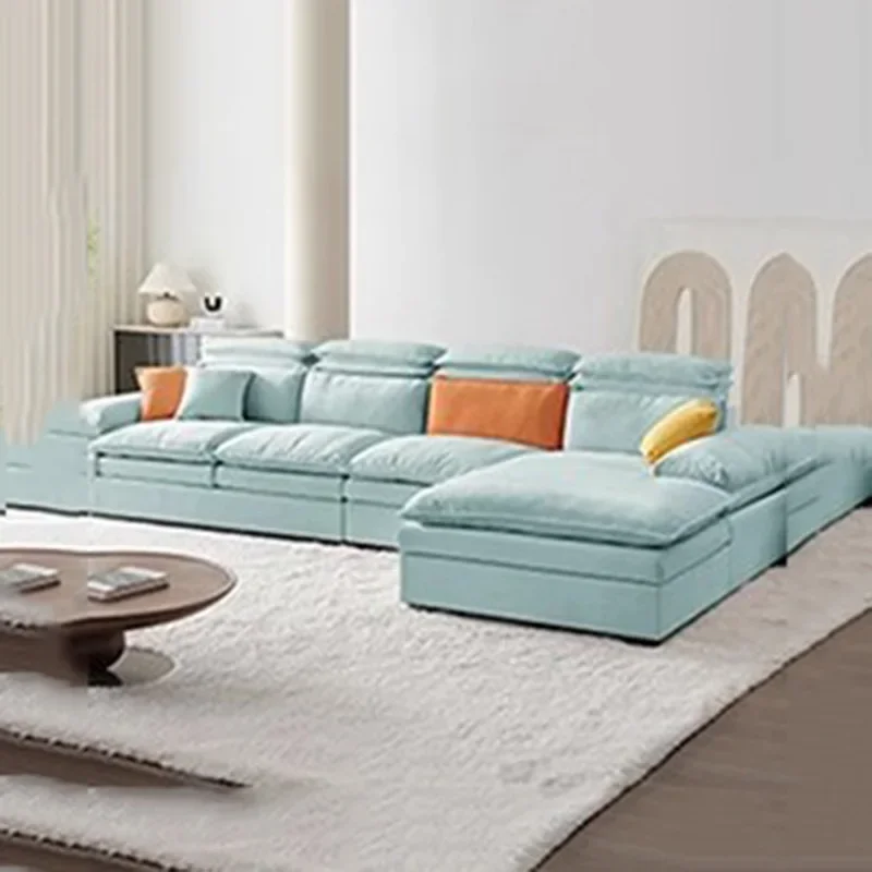 z Relaxing White Sofa Nordic L - Z. A. Furniture ulasan dan harga