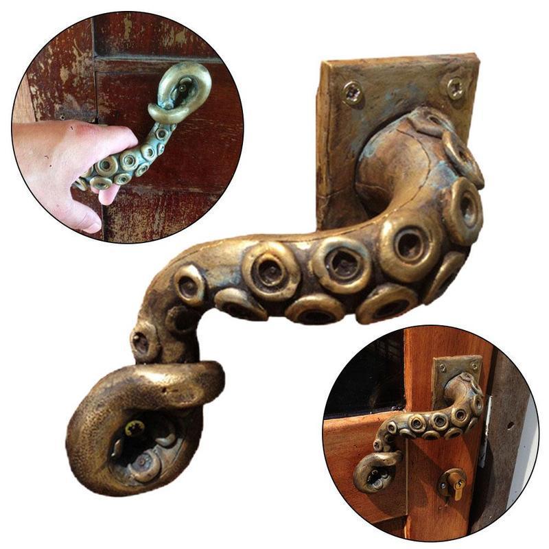 Vintage Octopus Door Knob Outd - Furniture Hardware Supplies ulasan dan harga
