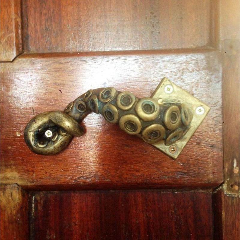 Vintage Octopus Door Knob Outd - Furniture Hardware Supplies ulasan dan harga