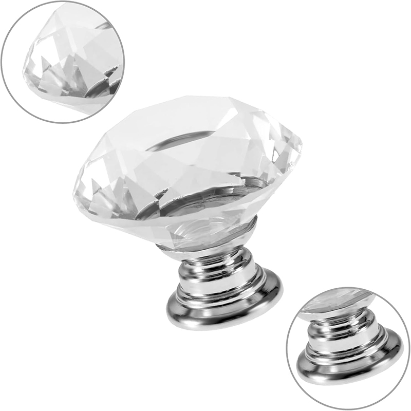 6Pcs Cabinet Knob with Screws  - Furniture Hardware Supplies ulasan dan harga
