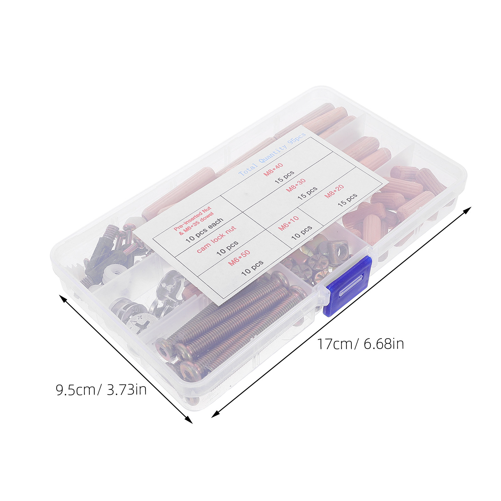 95Pcs Furniture Hardware Set B - Furniture Hardware ulasan dan harga